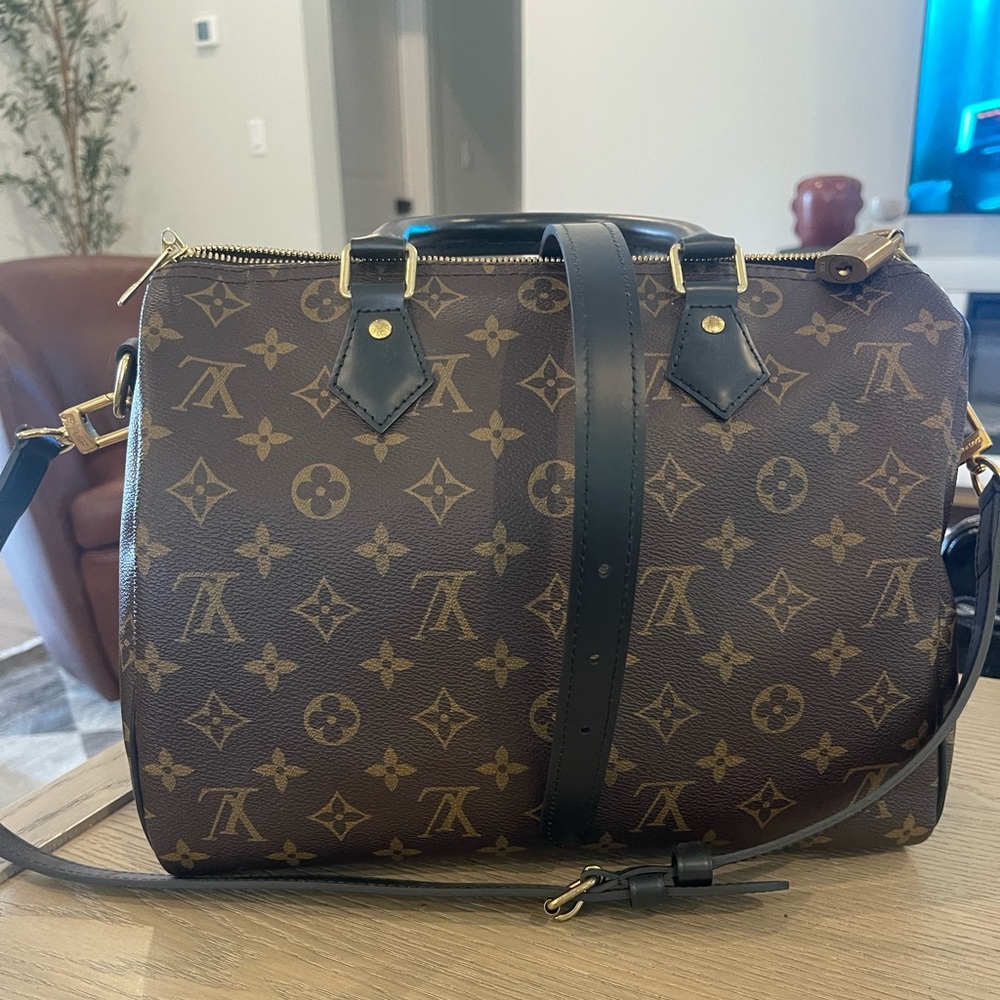 Lv Speedy 30 World Tour Bandoulière